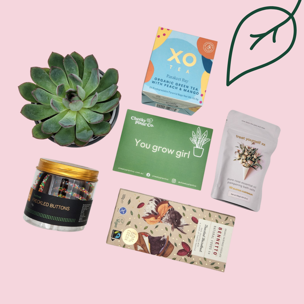 You Grow Girl - Cheeky Gift Hamper - Sydney Only