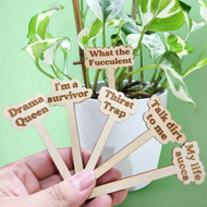 Cheeky Plant Markers (Pack of 6) - Cheeky Plant Co.