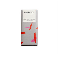 Bahen & Co - Honeycomb & Hibiscus Organic Milk Chocolate 75g