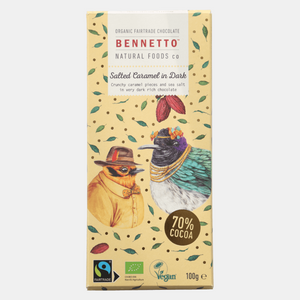 Bennetto Chocolate Salted Caramel in Dark 100g