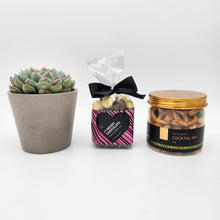 Load image into Gallery viewer, Bereavement Gift Hamper Box with Succulent
