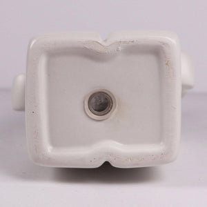 Block Man Planter - White - 22cm