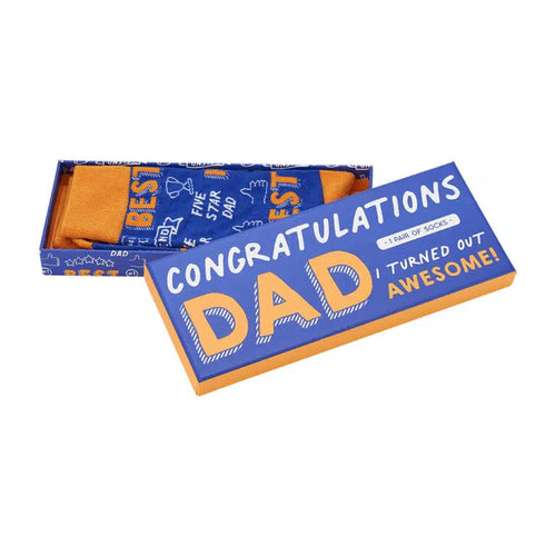 Boxed Socks - Congratulations Dad