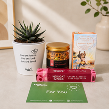 Load image into Gallery viewer, Positive Vibes - Succulent Gift Box
