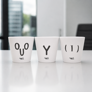 Trio Rude Pots Pack - Cheeky Plant Co. Pots - 13.5cmD x 11.5cmH