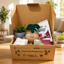 Load image into Gallery viewer, Thank You - Succulent Hamper / Succulent Gift Box
