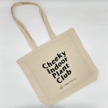 Load image into Gallery viewer, Cheeky Indoor Plant Club - Cotton Tote Bag
