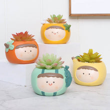 Load image into Gallery viewer, Cheerful Watermelon Kid - Resin Pot - 9cm*8cm*6cm
