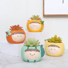 Load image into Gallery viewer, Cheerful Watermelon Kid - Resin Pot - 9cm*8cm*6cm
