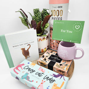 Crazy Cat Lady Plant Gift Hamper - Sydney Only