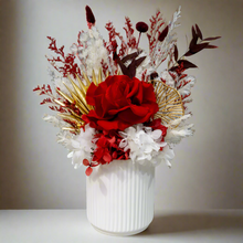 Load image into Gallery viewer, Birthday Dried Flower Arrangements - Red - Cheeky Plant Co. x FleurLilyBlooms - Sydney Only
