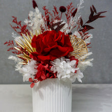 Load image into Gallery viewer, Birthday Dried Flower Arrangements - Red - Cheeky Plant Co. x FleurLilyBlooms - Sydney Only
