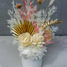 Load image into Gallery viewer, Birthday Dried Flower Arrangements - White - Cheeky Plant Co. x FleurLilyBlooms - Sydney Only
