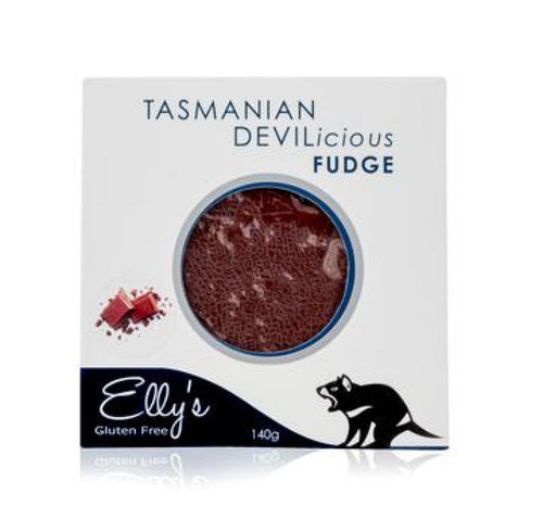 Elly's Tasmanian Devilicious Fudge - Dark Chocolate 140g
