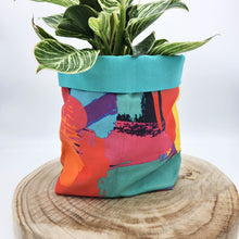 Load image into Gallery viewer, Fabric Pot Planters - Splash Fash - Medium - 15cm x 13cmH
