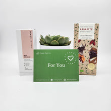 Load image into Gallery viewer, For You - Vegan Gift Hamper with Succulent - Sydney Only
