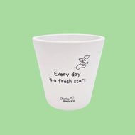 Fresh Start - Cheeky Plant Co. Positive Pot - 11cmD x 11cmH