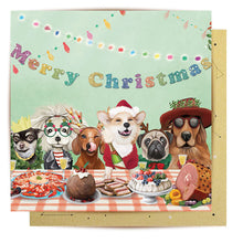 Load image into Gallery viewer, Greeting Card - Canine Christmas

