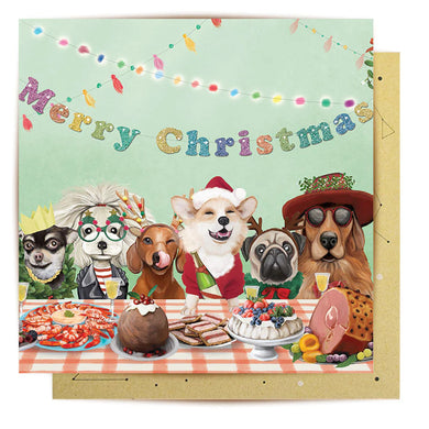 Greeting Card - Canine Christmas