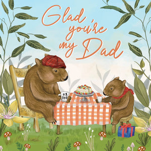 Greeting Card - Glad You're My Dad