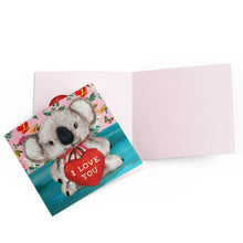 Load image into Gallery viewer, Greeting Card - Koala Bear I Love You
