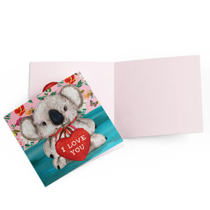 Greeting Card - Koala Bear I Love You