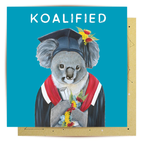 Greeting Card - Koalified Graduation
