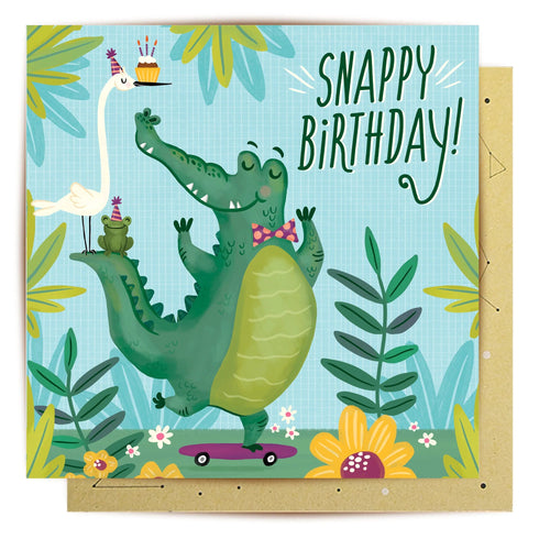 Greeting Card - Snappy Birthday