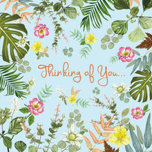 Load image into Gallery viewer, Greeting Card - Thinking Of You Leafy
