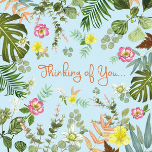 Greeting Card - Thinking Of You Leafy