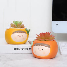 Load image into Gallery viewer, Happy Tomato Kid - Resin Pot - 10cm*8cm*6cm
