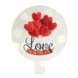 Love Is In The Air - Foil Balloon 9" (22.5cmD)