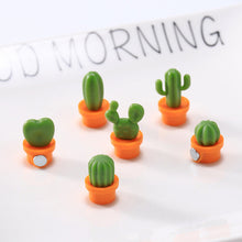 Load image into Gallery viewer, Mini Cactus Magnets - Pack of 6
