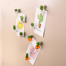 Load image into Gallery viewer, Mini Cactus Magnets - Pack of 6
