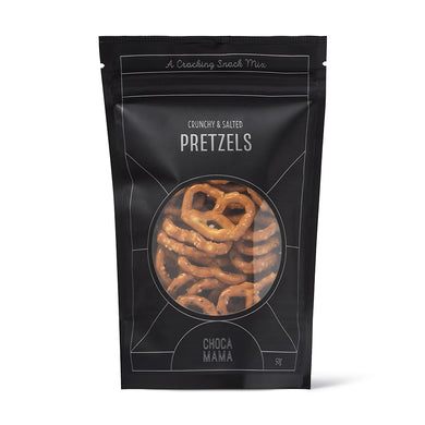 Chocamama Black Label Salted Plain Pretzels 50g