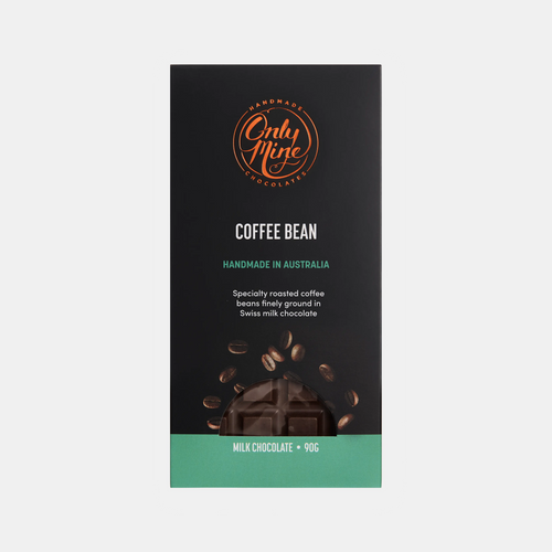 Only Mine - Coffee Bean Milk Chocolate Bar 90g