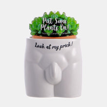 Load image into Gallery viewer, Put Some Plants On - Plant Pot - Look At My Prick

