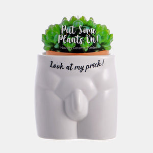 Put Some Plants On - Plant Pot - Look At My Prick