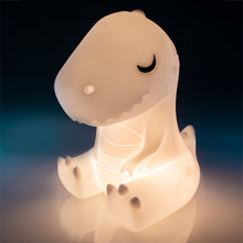 Load image into Gallery viewer, Lil Dreamers T-Rex Silicone Touch LED Light
