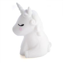 Load image into Gallery viewer, Lil Dreamers Unicorn Silicone Touch LED Light

