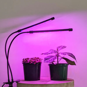 Two Headed Red/Blue Grow Lights