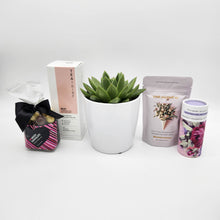 Load image into Gallery viewer, Unwind Pamper Hamper Gift with Succulent - Sydney Only
