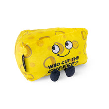 Load image into Gallery viewer, &quot;Who Cut The Cheese?&quot; Plush Cheese - Punchkins Plushie

