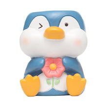 Load image into Gallery viewer, Winking Blue Penguin - Resin Pot - 7cm*8cm*9cm
