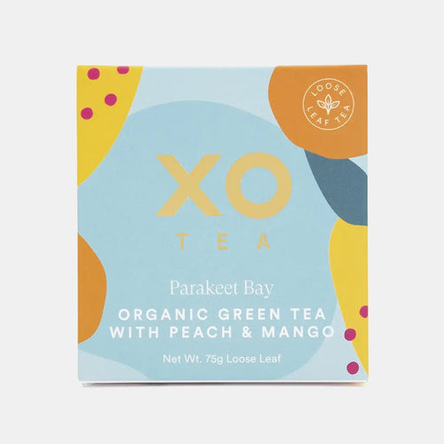 XO Tea - Parakeet Bay Organic Green Tea With Peach & Mango 62.5g
