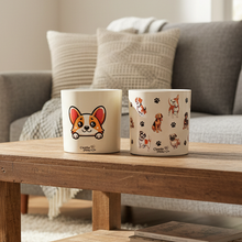 Load image into Gallery viewer, Cute Dogs Duo Pack - Cheeky Plant Co. Pots - 12.5cmD x 12cmH
