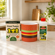 Indoor Plant Care Starter Kit - Burger Pot Bundle