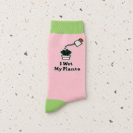 Plant Lover Socks - I Wet My Plants - Cheeky Plant Co.