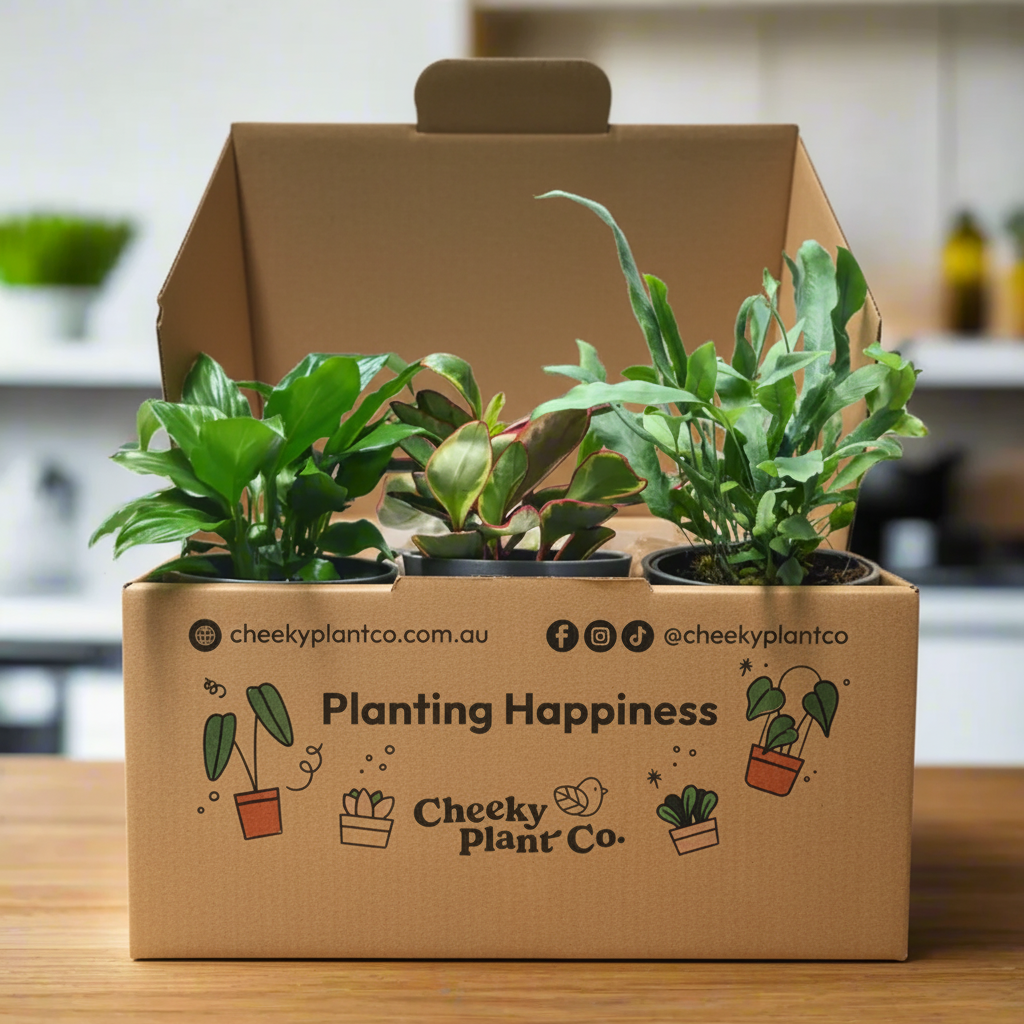 indoor plant gift box Assorted Potted Houseplant Trio