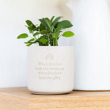 Load image into Gallery viewer, Rainbows - Positive Plant Pot
